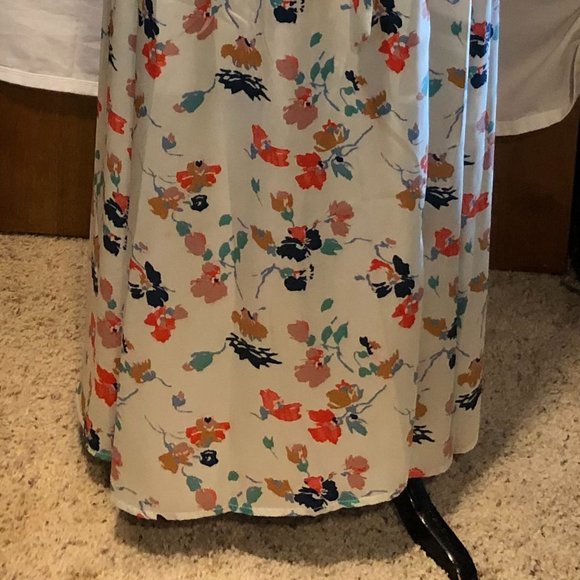 TULAROSA Maxi Adjustable Wrap Dress Bloom NWT Sz XS & M Short Sleeve Sexy - Picture 7 of 8